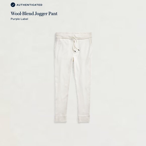 Ralph Lauren Purple Label Men's Wool Cashmere Jogger lounge pants - Picture 9 of 13